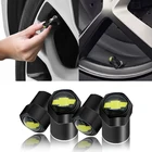 Колпачок Клапана автомобильной шины 4 шт., металлический черный сердечник, шестигранный, для Chevrolet Cruze, TRAX, Aveo, Lova, Sail, EPICA, tiva, Malibu