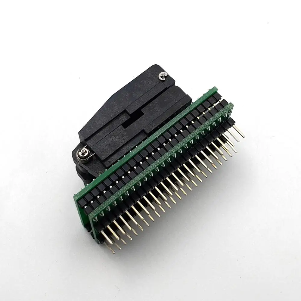 QFP44/PQFP44/TQFP44 к DIP44 SA245A шаг 0 8 мм IC программатор тестовый разъем адаптер|pitch|pitch adapter |