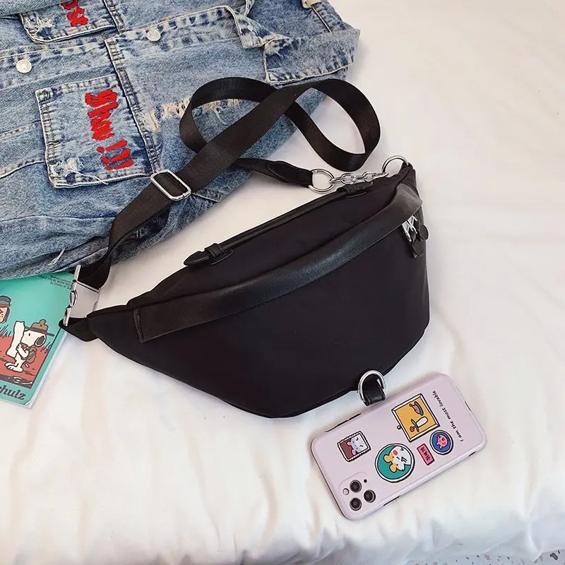 Женская поясная сумка Высококачественная нейлоновая Большая вместительная