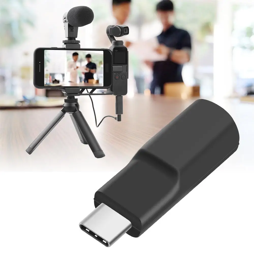 

Audio Adapter Connector For DJI OSMO Pocket Handheld Gimbal Accessiories Audio Adapter For DJI Osmo Pocket R60