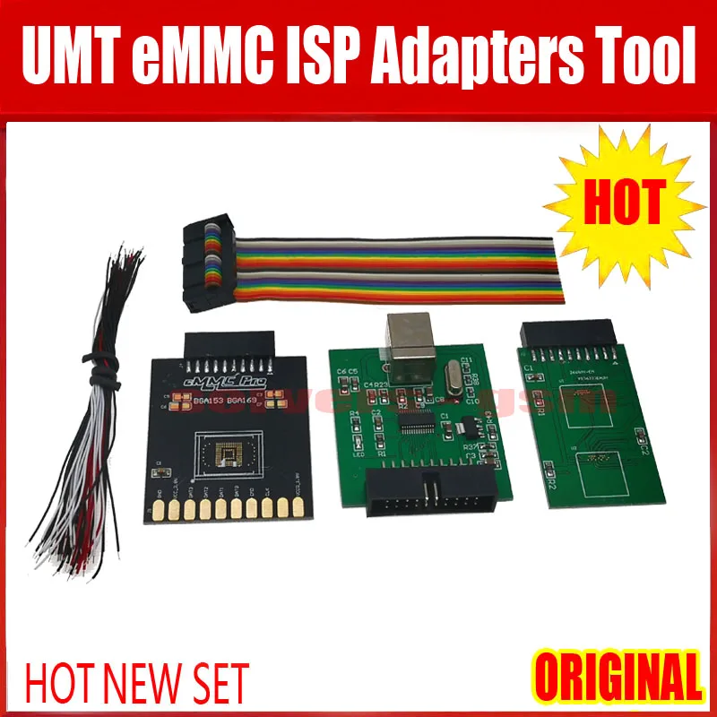 2021 новый оригинальный UMT eMMC ISP адаптеры 5 в 1 для DONGLE/UMT PRO BOX/NCK PRO|Детали устройств