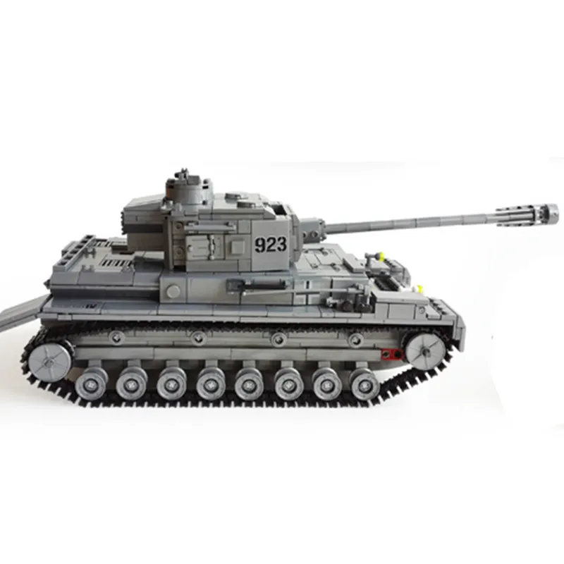 Набор строительных блоков 1193 шт. военный техника большой панзер IV Tank WW2 Brinquedos