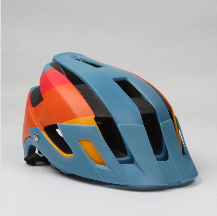 blue orange POC горный велосипед MTB велосипед Лесная дорога AM езда эндуро беговые шлем половина шлем мужской супер безопасность кепки aero casco poc - Цвет: blue orange