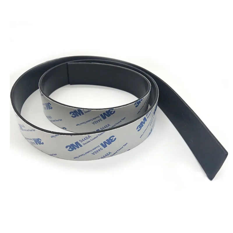 1 шт. 3 м Силиконовая Резиновая полоса самоклеящаяся уплотнительная прокладка