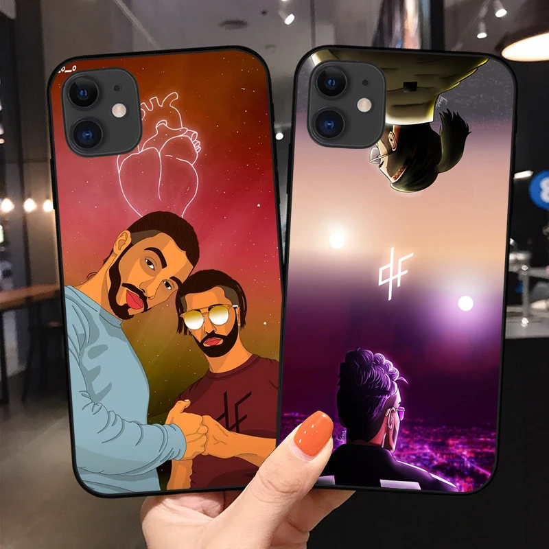 

PNL QLF Rapper singer Phone Case for Phone Cover For iPhone 11 12 13 Pro Max X XS XR Max 7 8 Plus 6S SE20 Soft TPU Case Fundas
