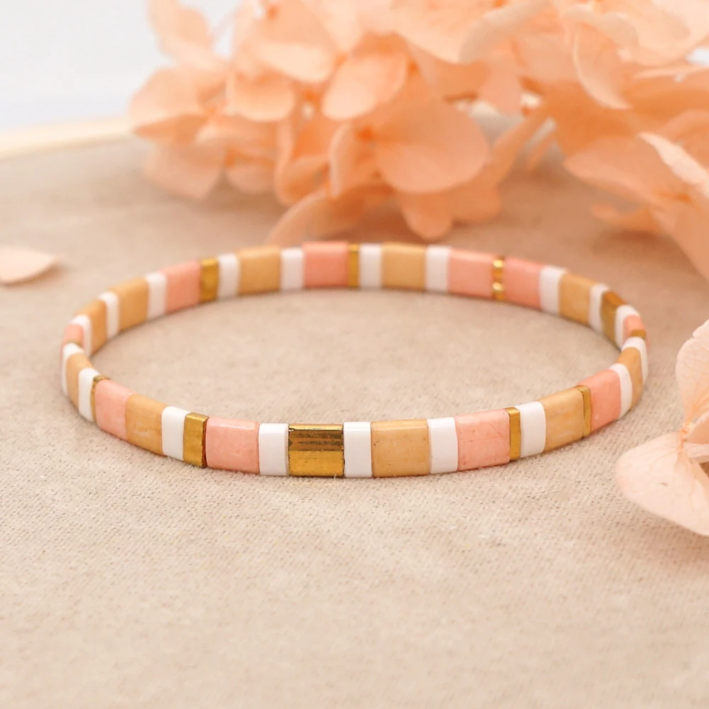 Go2Boho Tila браслеты из бисера для женщин браслет на руку ювелирные изделия крошечные