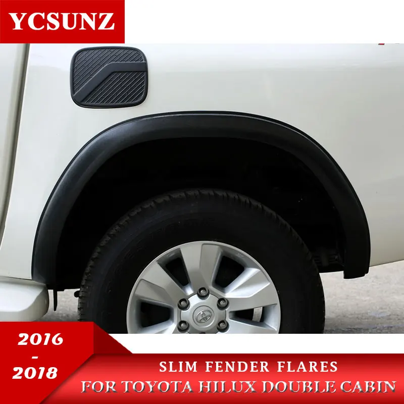 Брызговики для автомобильных арок брызговики Toyota Hilux SR5 2016 2017 2018 двойные салона