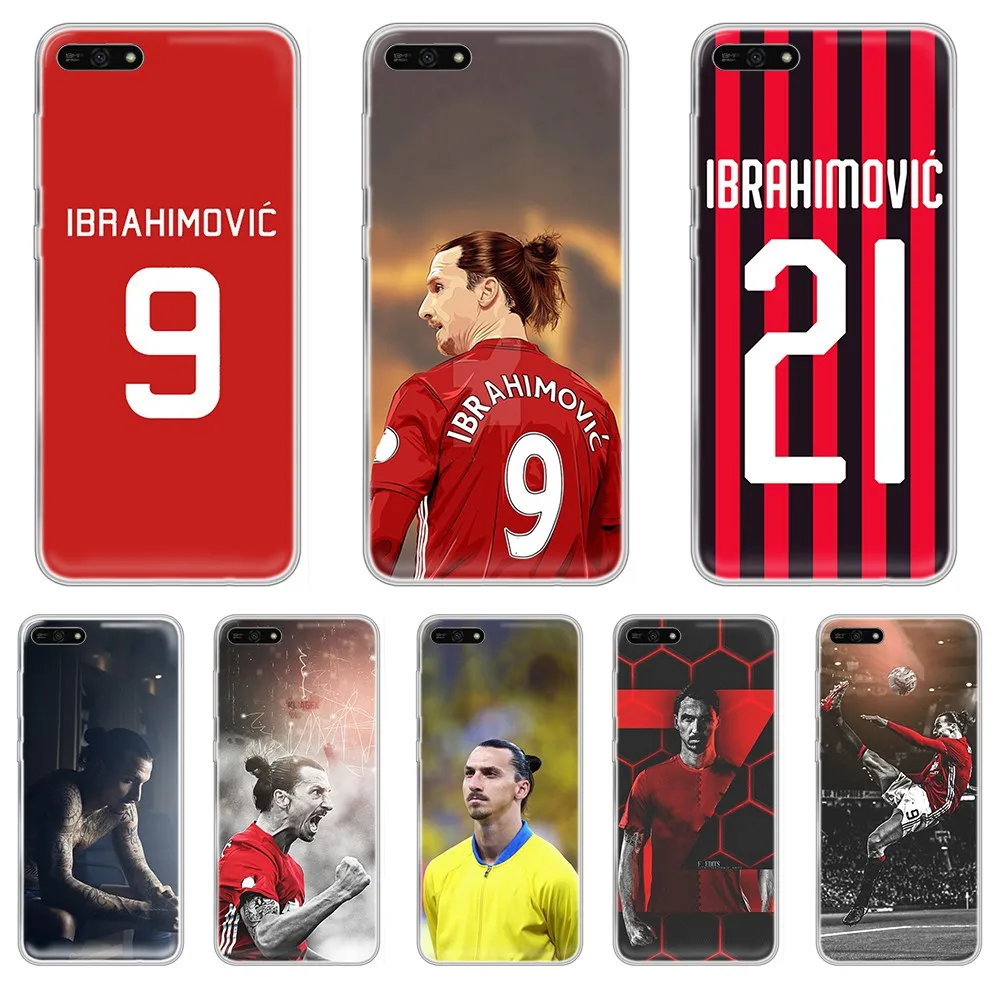 Zlatan ibrahimotor роскошный бампер для футбола прозрачный чехол телефона HUAWEI honor mate 7A 8S 8X