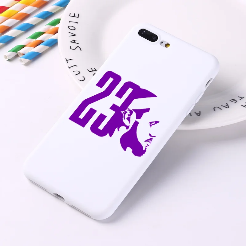 LeBron king James 23 Лос-Анжелес мягкий чехол для телефона из ТПУ чехол для iPhone11 pro 5 5S se 6 6s X Xs XR MAX 7 8 plus - Цвет: W-2295