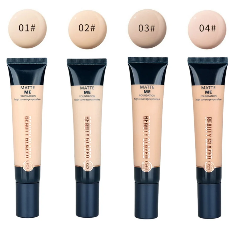 Beauty glazed база для макияжа лица Жидкая основа BB крем консилер грунтовка легко