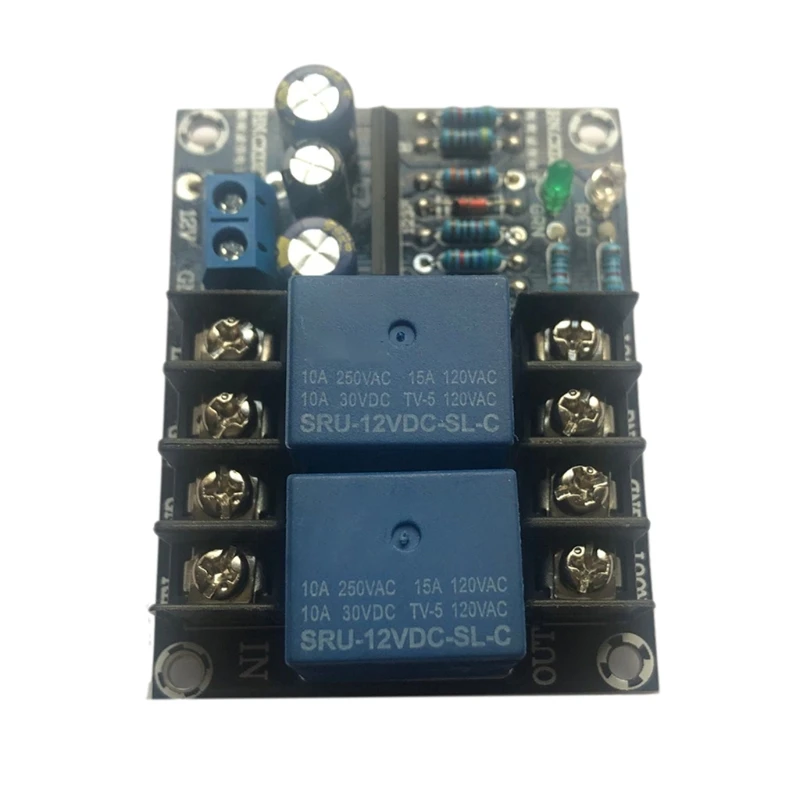 

Двухканальная Плата усилителя звука UPC1237, плата модуля реле защиты динамика с задержкой включения и отключением звука, Прямая поставка