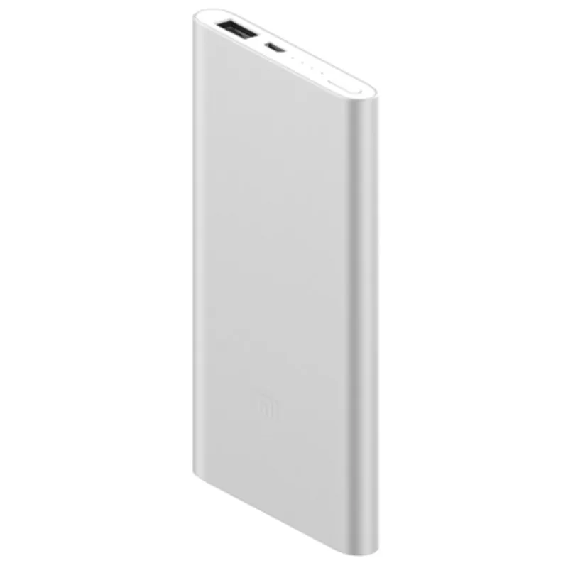 Оригинал Xiao mi mobile power 5000 mAh bank портативное зарядное устройство 2 батарея для