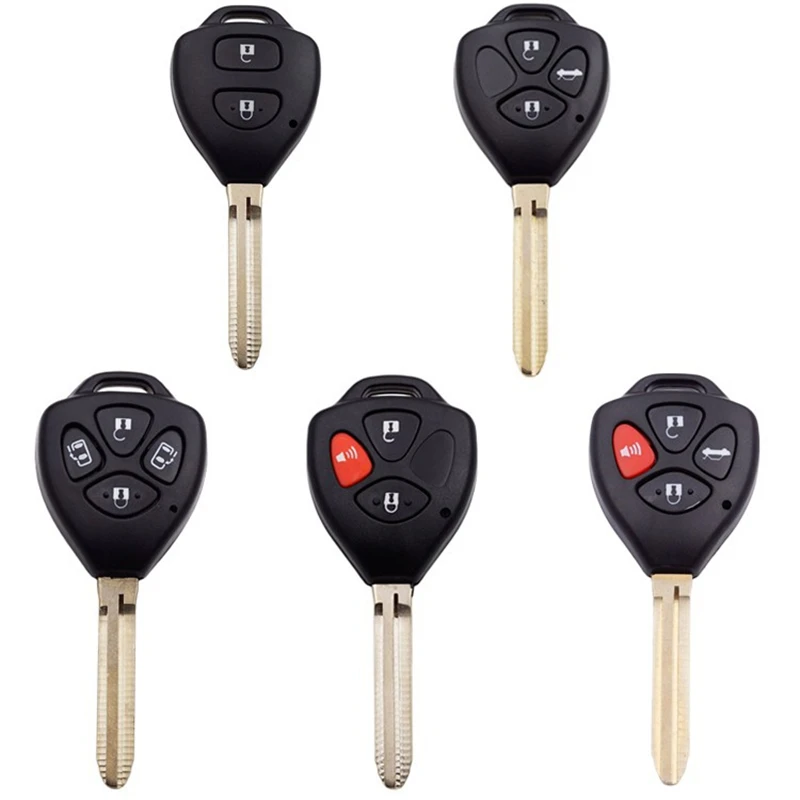 OEM 10 шт. Сменный Чехол для дистанционного ключа Toyota Camry/Corolla/Yaris/Highlander/Rav4/Wish //