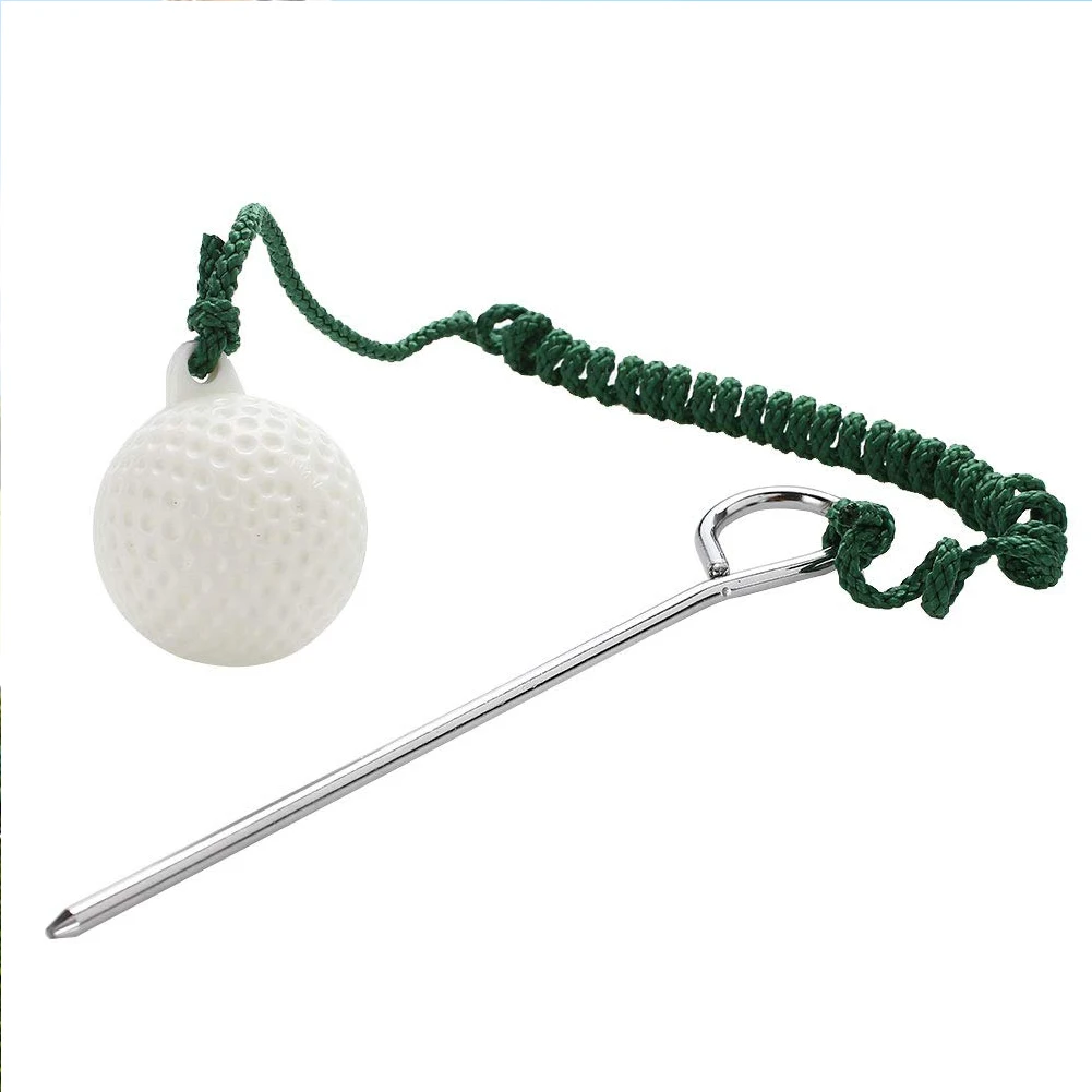 

Plastic Training Aids Beginners Accessory Sport Golf Ball Practical With Rope Swing Shot Durable Practice Hit Outdoor