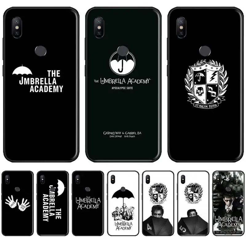 

The Umbrella Academy Phone Case For Xiaomi Redmi 7 9t 9se k20 mi8 max3 lite 9 note 8 9s 10 pro Soft Silicone Shell Cover Funda