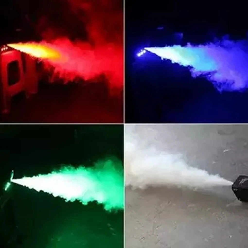 Пульт дистанционного управления 3 Вт RGB LED 500 красочный свет туман дым машина Бар