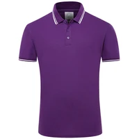 new 2020 solid color summer polo shirts men cotton short sleeve breathable anti pilling brand polos para hombre plus size s 4xl