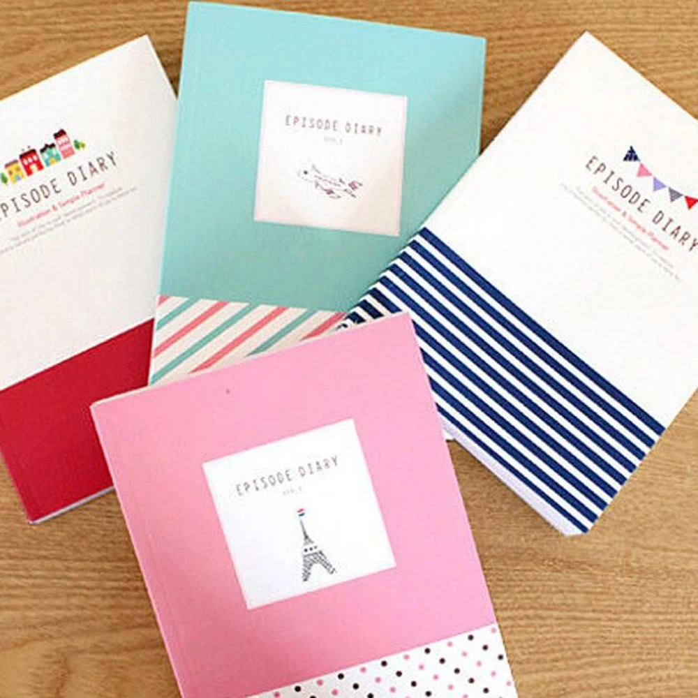 Креативный город в твердой обложке цветной бумажный дневник блокнот маленькие