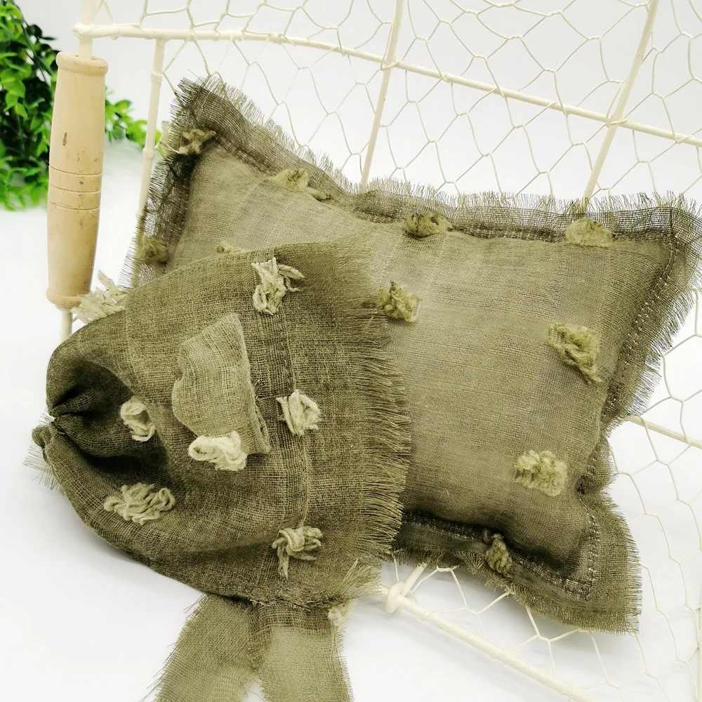 2 шт./компл. Подушка и шляпа реквизит для фотосъемки новорожденных Костюм