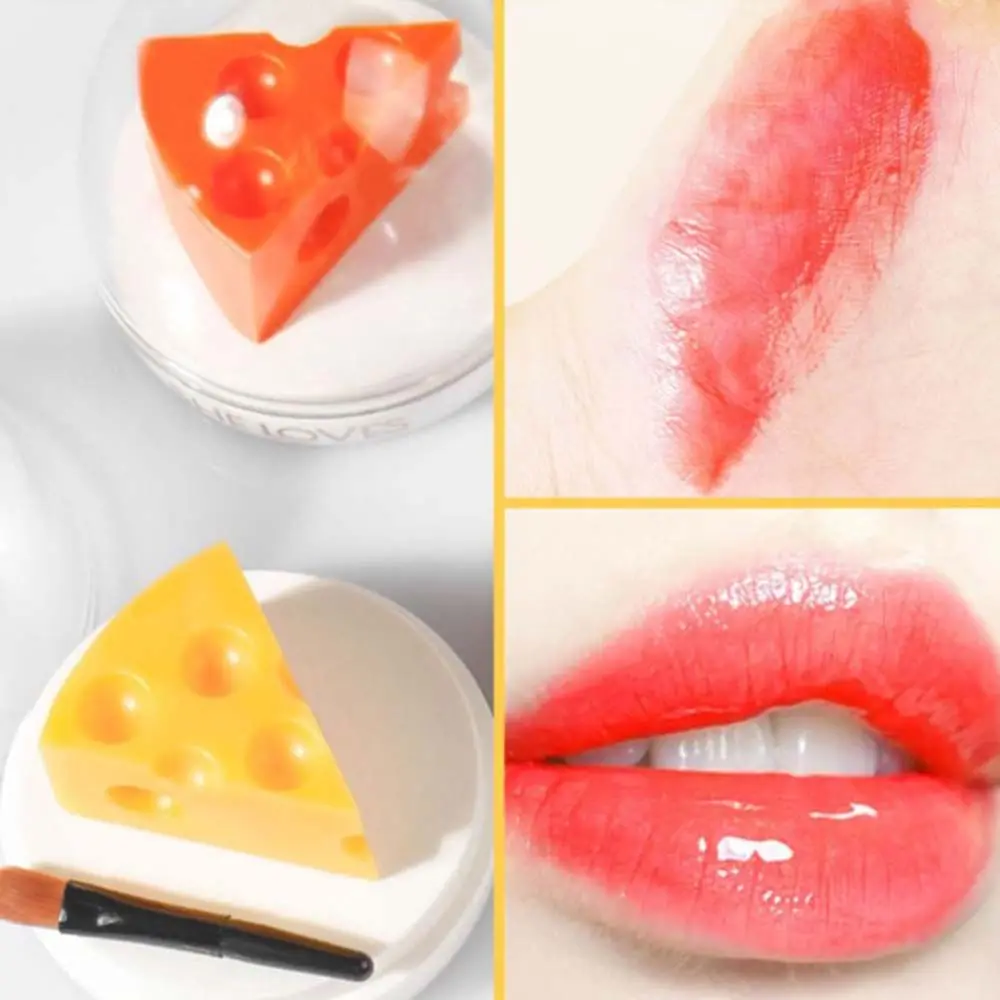 Увлажняющий бальзам для губ с изменением температуры сыра бархатная помада