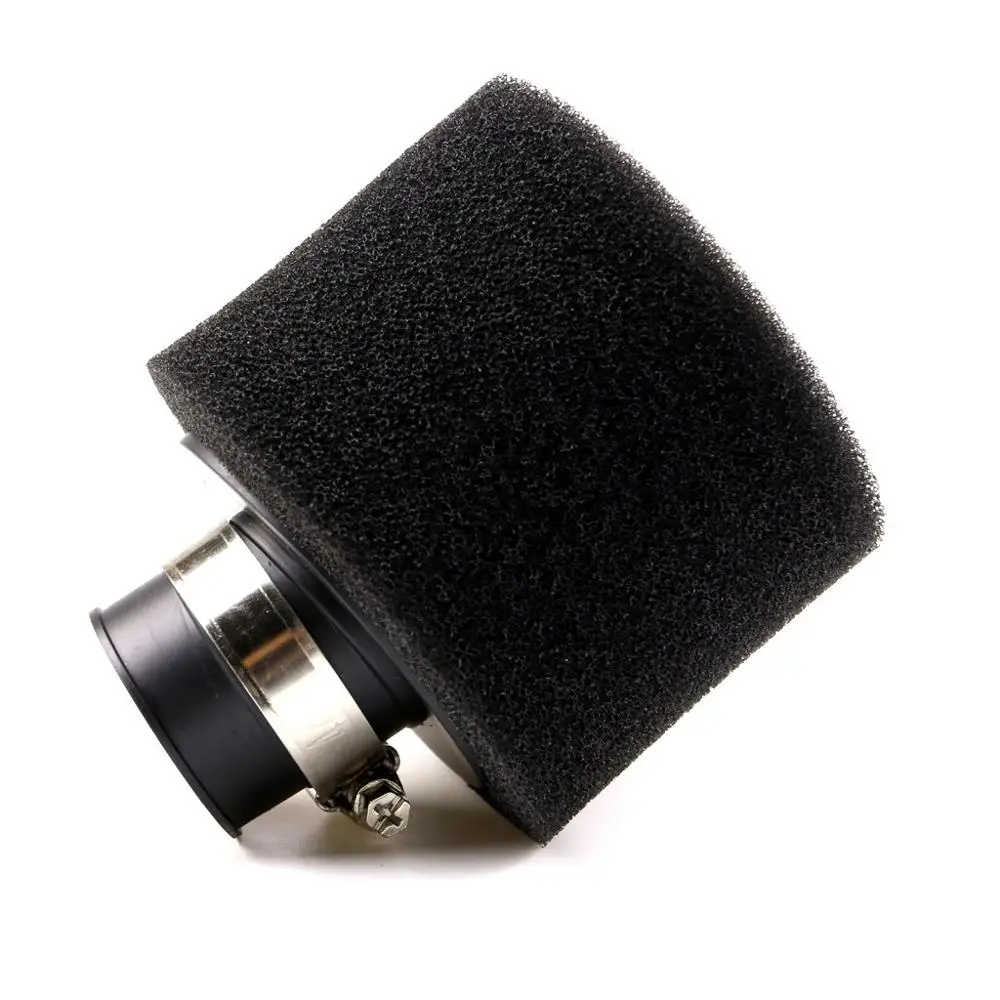 

35mm Bent Angled Foam Air Filter Pod Cleaner 90cc 110cc PIT QUAD DIRT BIKE ATV