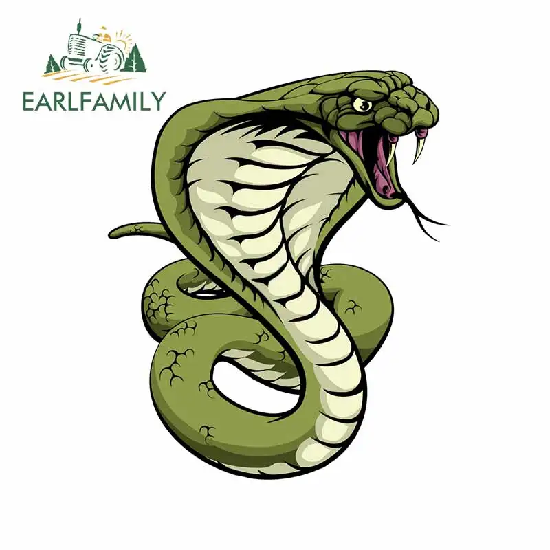 Декоративная наклейка для Кобры Сделай Сам наклейки на машину виниловая 13 см х 11