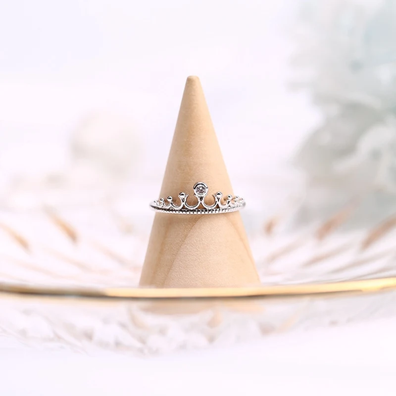 Кольца для девочек из серебра 925 пробы новинка 2020 кольца с подвесками в виде Луны