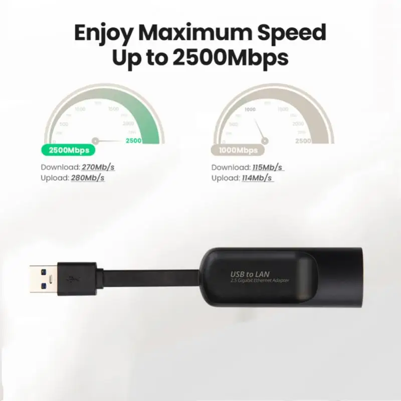 Адаптер Ethernet 2500 Мбит/с USB C | Компьютеры и офис