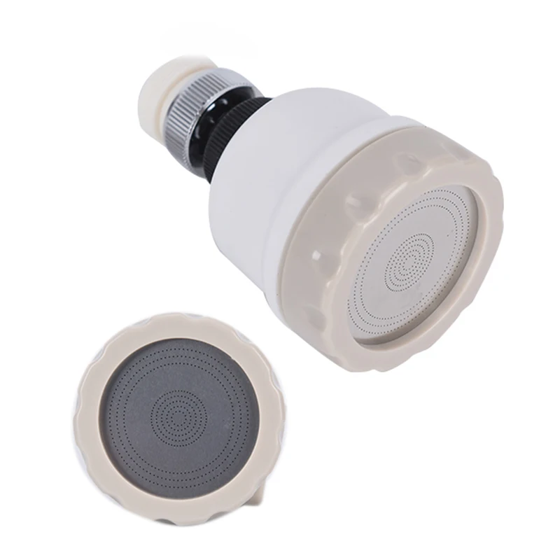 Вращающийся на 360 градусов двойной Носик кухонные краны для раковины распылитель