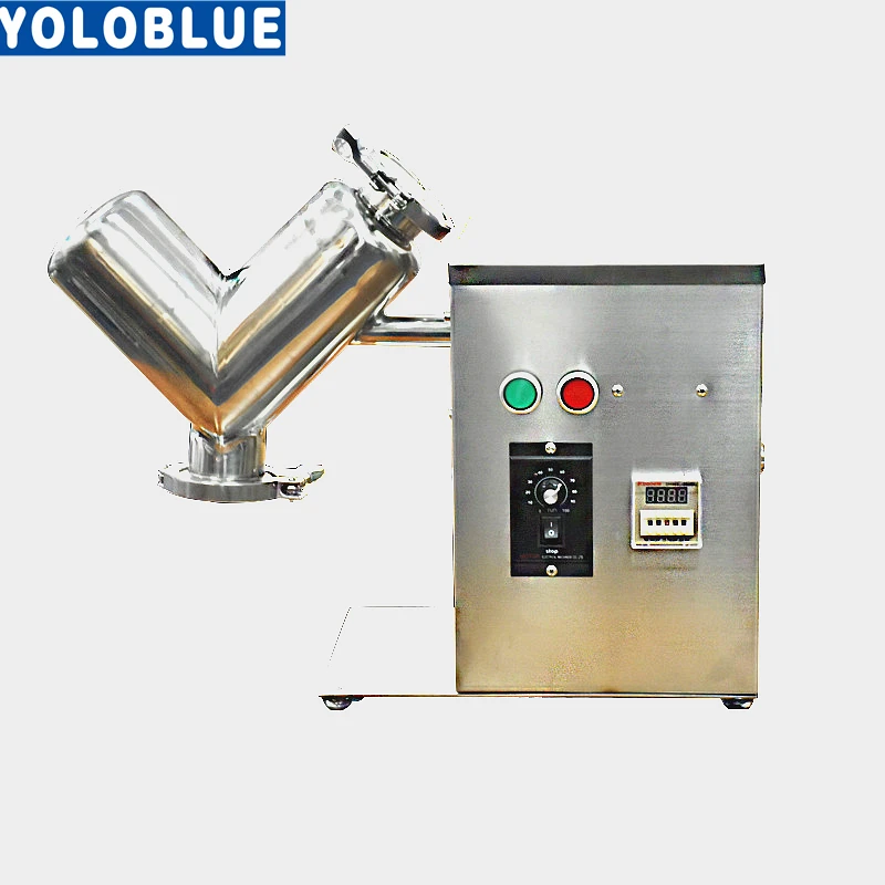VH-2 2L small V Type Powder Mixer Mixing Machine blender for pharmaceutical food