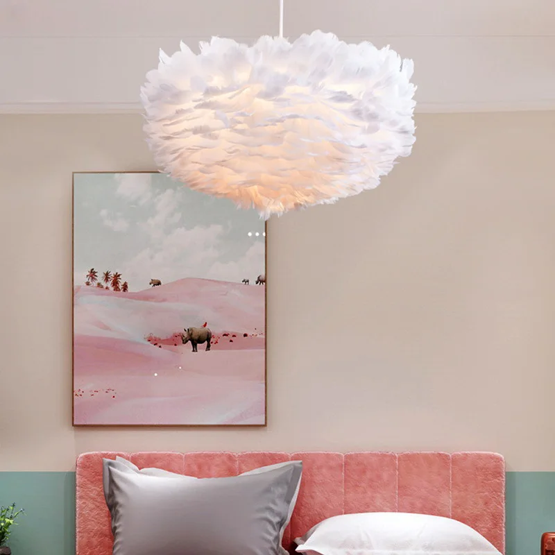 Креативная Светодиодная лампа в скандинавском стиле для спальни