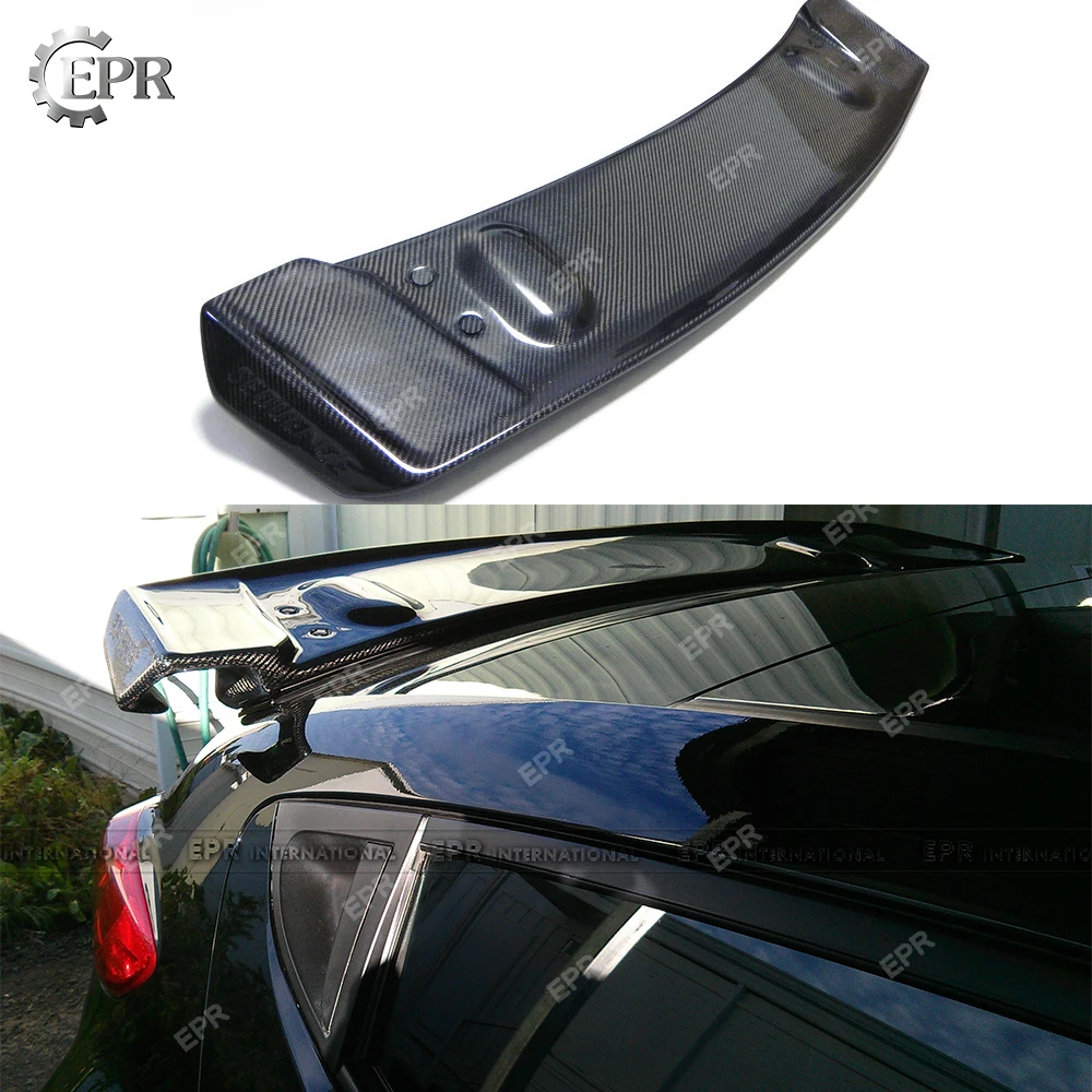 

Carbon Roof Wing Lip For Hyundai Veloster Carbon Fiber Sequence Style Rear Spoiler (Turbo) Tuning Trim Accessories For Veloster