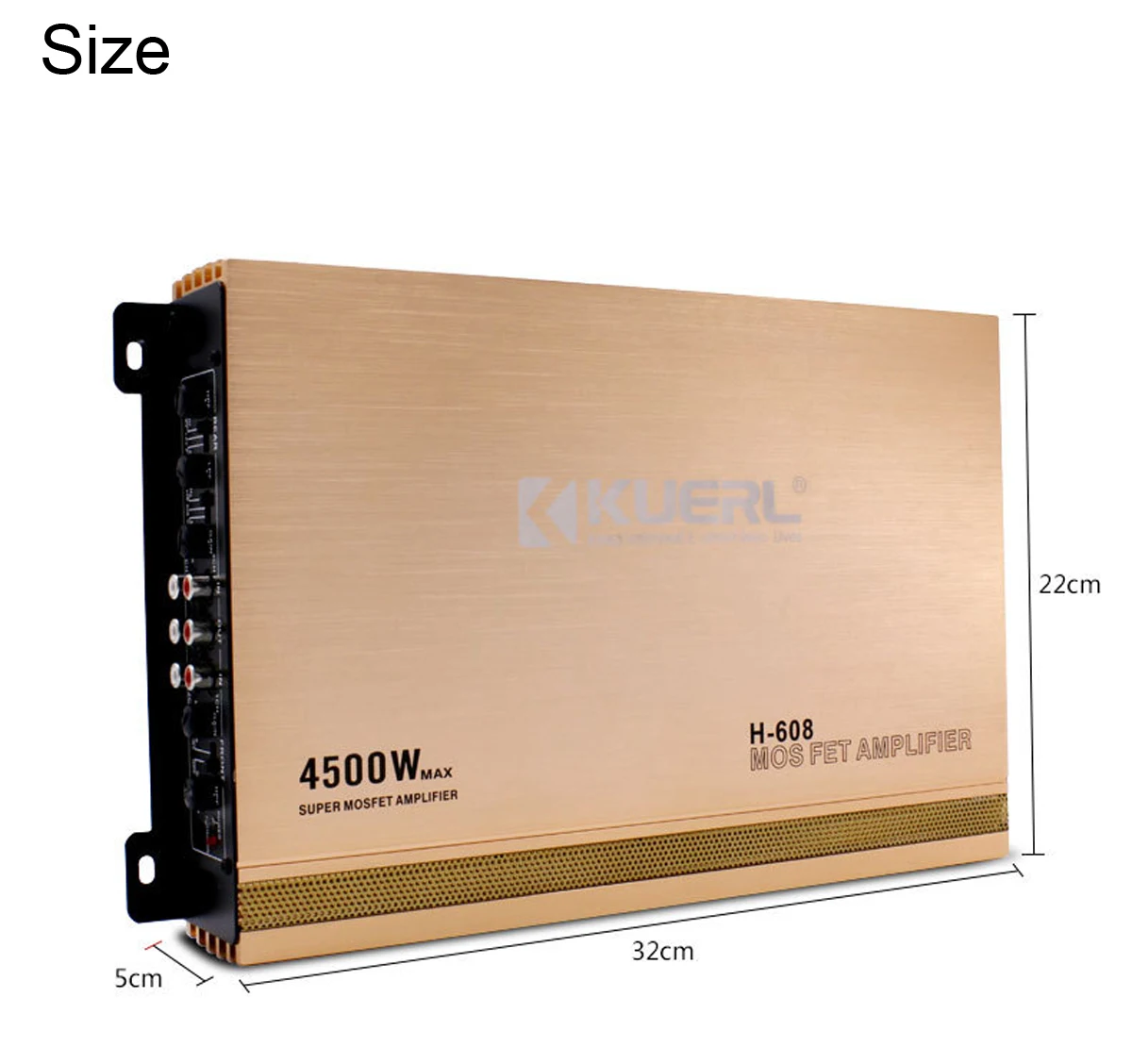 Автомобильный усилитель высокой мощности 4500 Вт громкоговоритель автомобильная