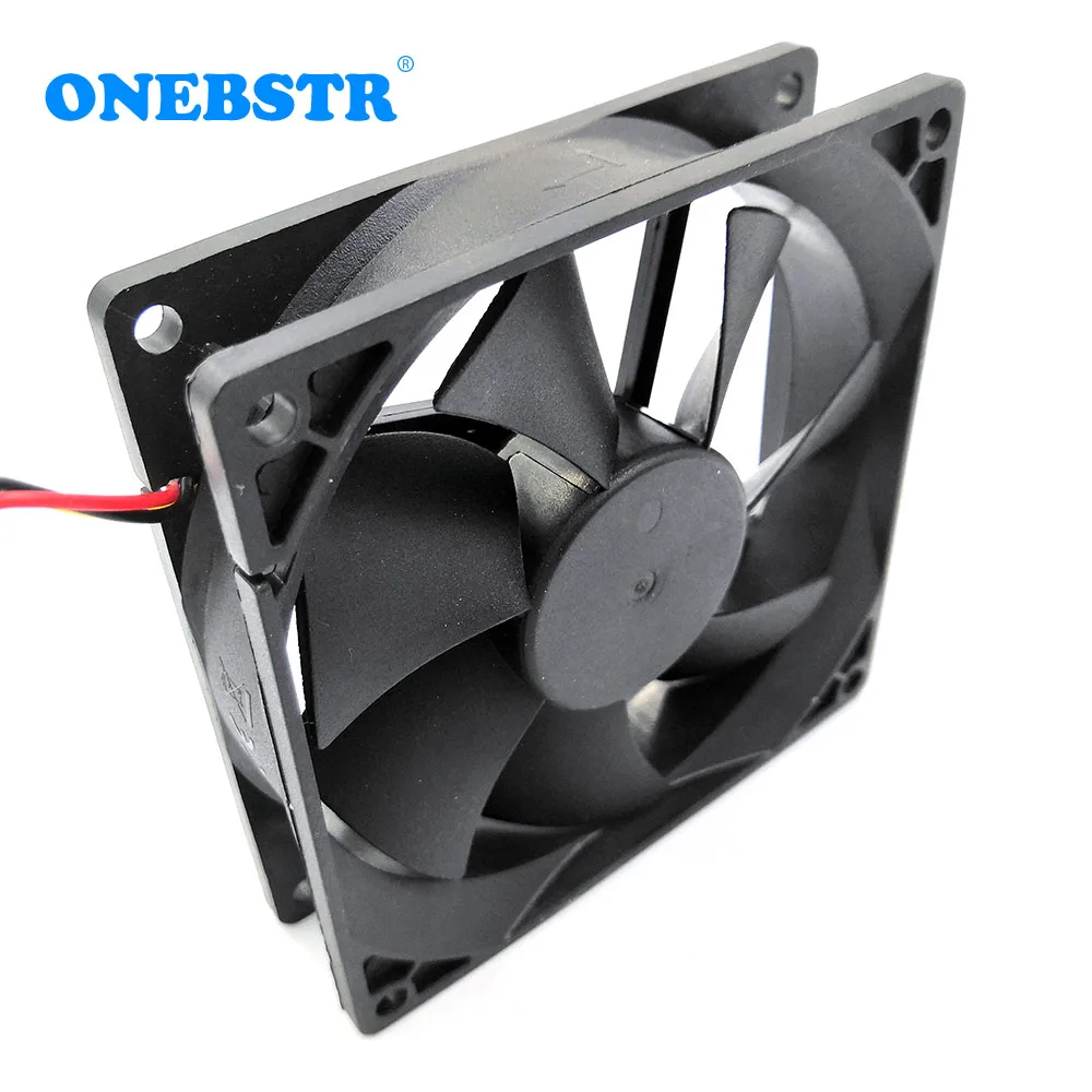 9225 бесщеточный вентилятор постоянного тока с двумя шарикоподшипниками 12 В 24 48