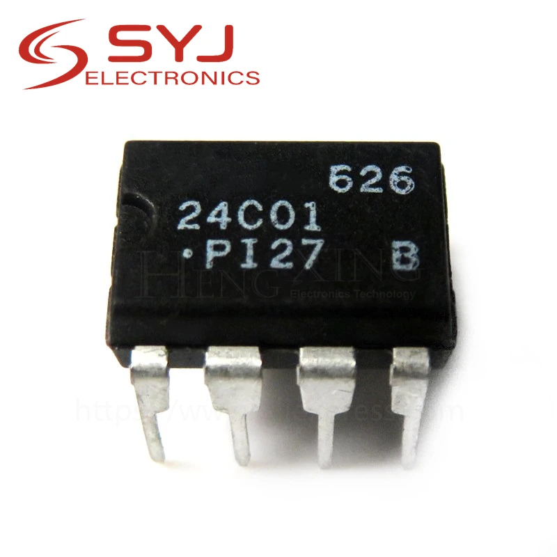

10pcs/lot 24C01 24C01N 24C01AN 24C01BN AT24C01 AT24C01AN AT24C01BN DIP-8 In Stock