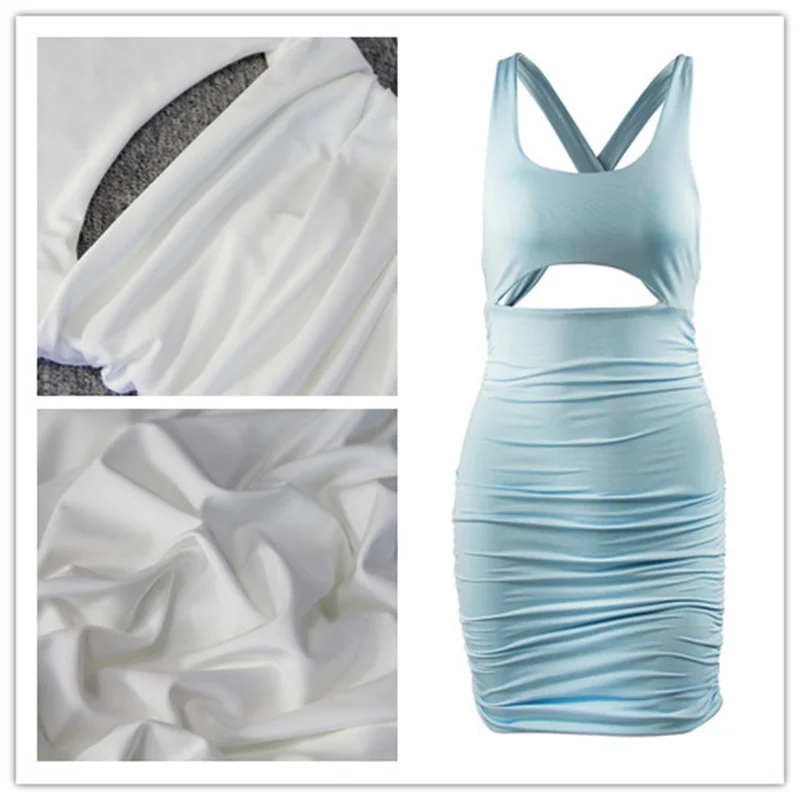 

Sexy Backless Club Party Ruched Dress Women 2021 Autumn Summer Slim Off Shoulder Hollow Out Mini Dresses Bandage Vestidos