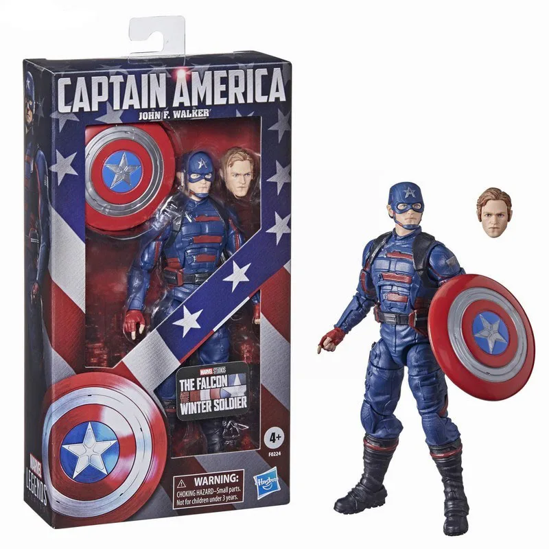 

Hasbro 6-Inch Marvel Legends Captain America John F. Walker De Falcon En De Winter Soldier Action Figure Collectible Speelgoed