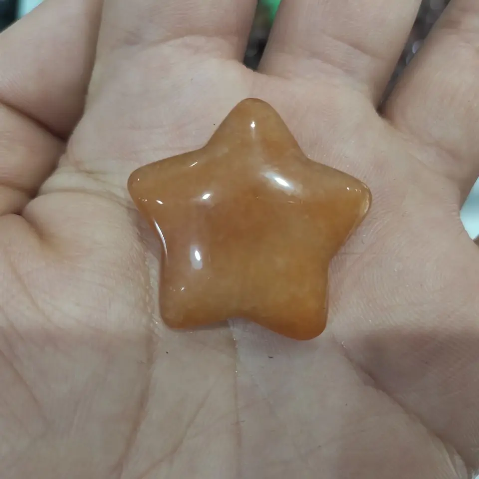 

Natural Huang Dongling five-pointed star household decoration