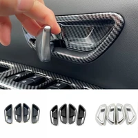 for hyundai tucson nx4 2021 2022 car accessories inner door handle cover catch bowl trim insert bezel frame garnish