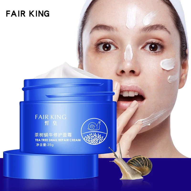 

FAIR KING Snail Whitening Face Cream Anti-Wrinkle Moisturizing Anti-aging Nourishing Smooth Brighten Skin Repair Skin Care