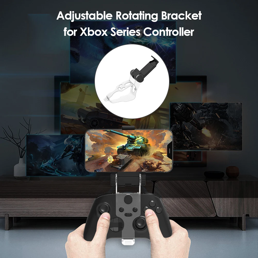 wireless controller mobile phone stand electronic machine accessories for xbox series xone sx grip clip holder free global shipping