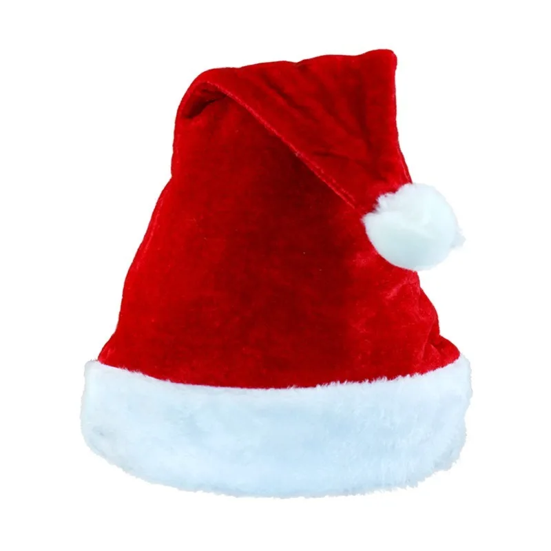 2 шт Рождественская шляпа 30*40 см Рождественское украшение Санта хатnavidad natal noel