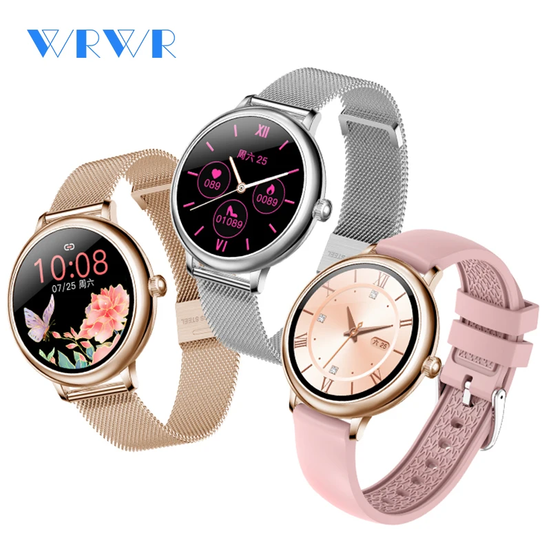 WRWR 2021 NEW Fashion Women's Smart Watch Luxurious Smartwatch For Android Apple, Christmas Gift For