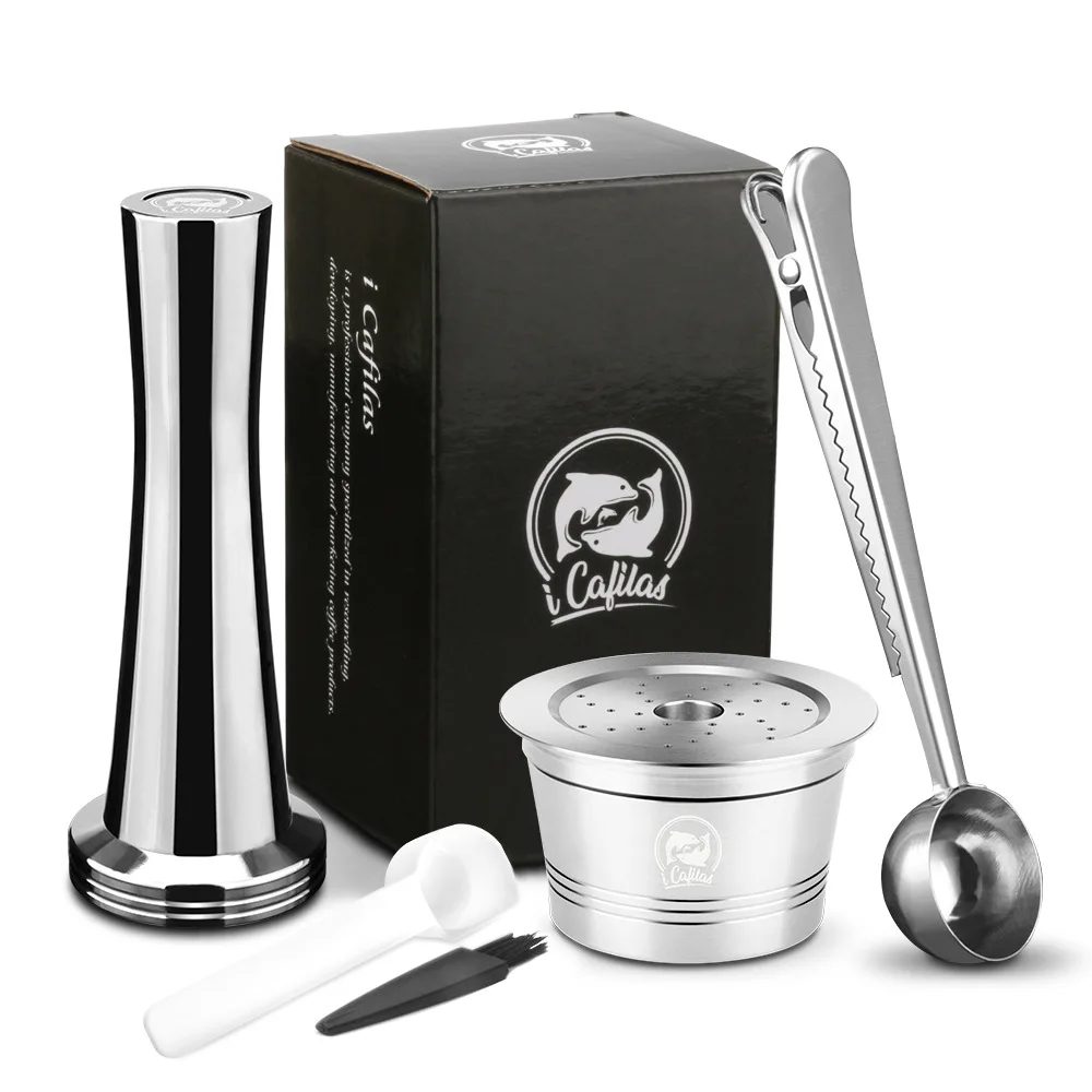 Новый дизайн искусственная кожа с темпером и ложкой для Tchibo Cafissimo Caffitaly K-fee Machine |