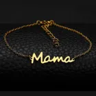 2021 новый простой дизайн I Love Mama из нержавеющей стали, браслет на День Матери серии женские часы-браслет на день рождения, вечерние, ювелирное изделие, подарок