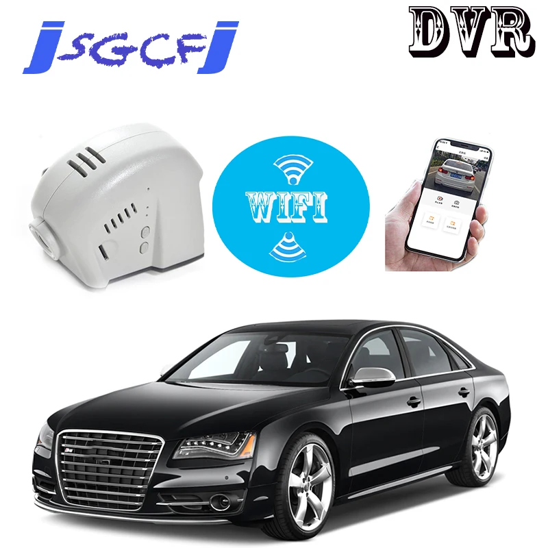 

For Audi A8 S8 D4 2009~2016 Special Car Road Record WiFi DVR Dash Camera Driving Video Recorder HD Night Vision
