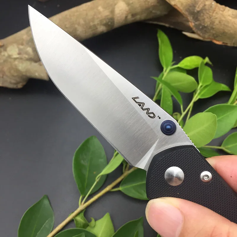 Land 910 Plus Складной нож 12C27 лезвие G10 ручка шарикоподшипник Открытый Тактический выживания кемпинг утилита военный Мультитул