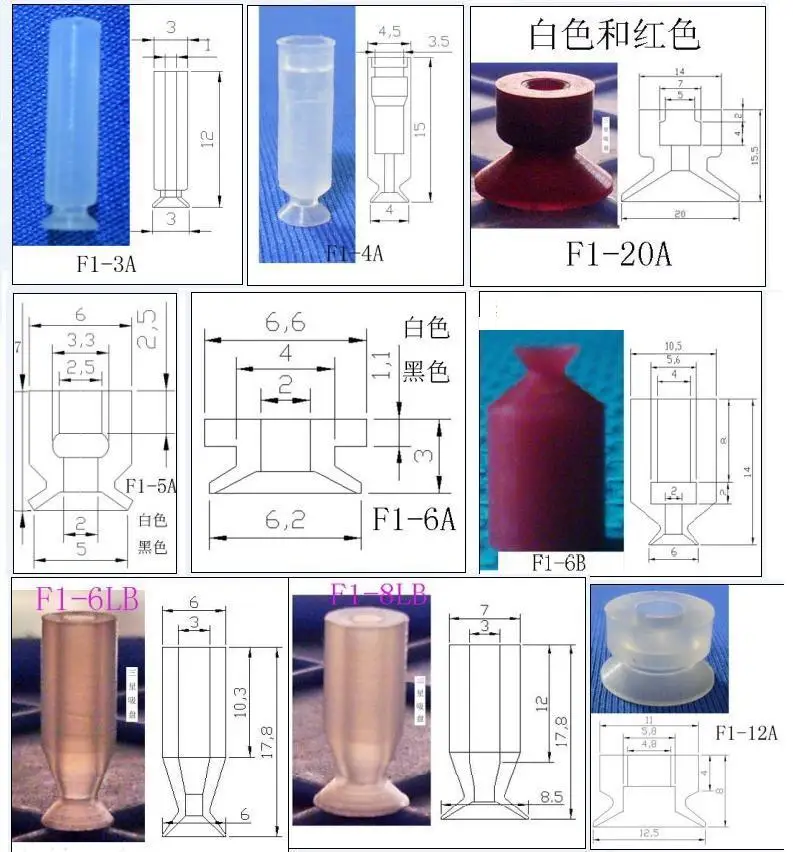 Вакуумная присоска нестандартная силиконовые резиновые всасывающие сопла