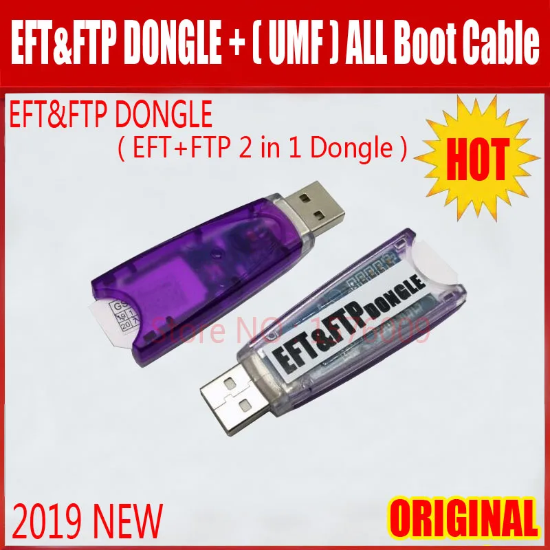 2021 новый оригинальный донгл EFT Pro2/EFT и FTP (EFT + 2 в 1 донгл) (UMF) Все кабели загрузки
