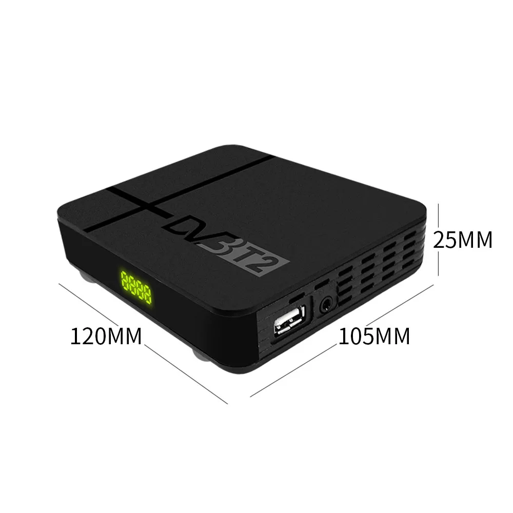 Спутниковый цифровой ТВ-приемник Vamde DVB T2 H.265 декодер тв-тюнер Поддержка RJ45 сети